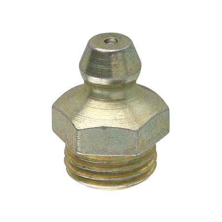 Ags Steel Straight Grease Fitting, 15.5mm Length, Male (10x1.0mm), 1/bag GF-21B